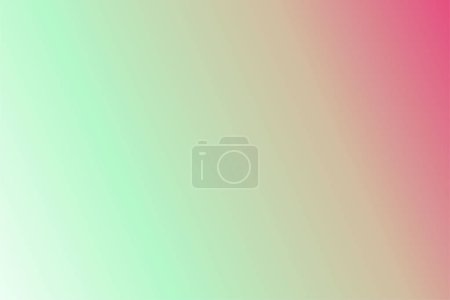 Illustration for Abstract colorful smooth blurred textured background off focus toned in Rose, Red, Beige, Mint, Seafoam, Green colors - Royalty Free Image