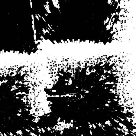Ilustración de Fondo texturizado abstracto. Imagen incluyendo efecto de tonos en blanco y negro. - Imagen libre de derechos