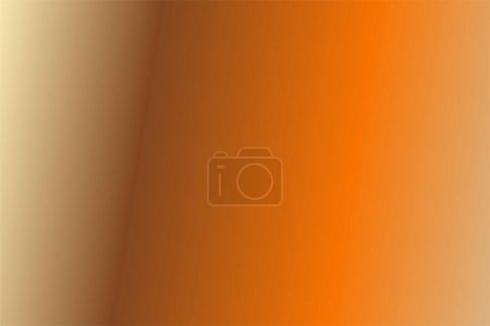 Ilustración de Mimosa, Desert Sun, Tangerine y Champagne fondo abstracto. Fondo de pantalla colorido, ilustración vectorial - Imagen libre de derechos