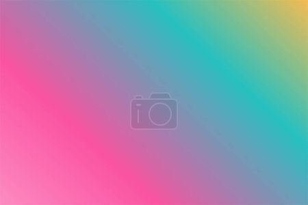 Ilustración de Plantilla colorida con efecto de transición. fondo borroso con degradado de colores rosa, púrpura y azul - Imagen libre de derechos