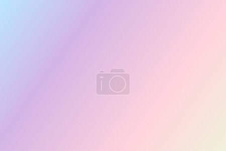 Ilustración de Fondo abstracto azul, lila, cuarzo rosa y crema. Fondo de pantalla colorido, ilustración vectorial - Imagen libre de derechos