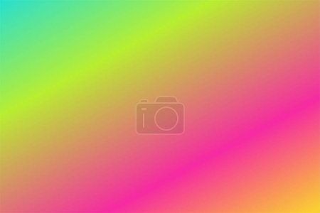Illustration for Colorful gradient background Gold, Hot Pink, Neon Green, Aqua - Royalty Free Image