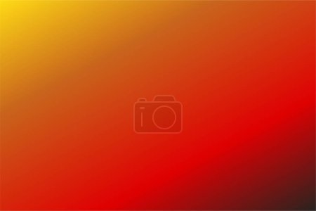Illustration for Abstract pastel soft colorful smooth blurred textured background off focus toned. use as wallpaper or for web design with Black Scarlet, Desert, Yellow - Royalty Free Image