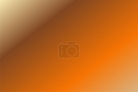 Illustration for Mimosa, Desert Sun, Tangerine and Champagne abstract background. Colorful wallpaper, vector illustration - Royalty Free Image
