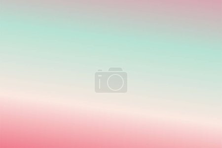 Illustration for Hot Pink Cream Spearmint Rose water abstract background. Colorful wallpaper, vector illustration - Royalty Free Image