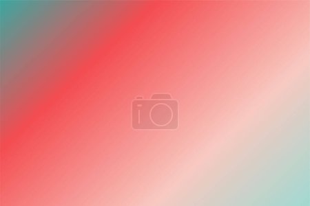 Illustration for Cyan, Rose Quartz, Cinnabar, Blue and  Green abstract background. Colorful wallpaper, vector illustration - Royalty Free Image
