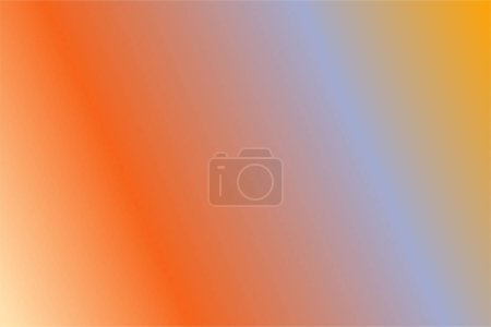 Illustration for Champagne Burnt Sienna Lilac Orange gradient abstract background - Royalty Free Image