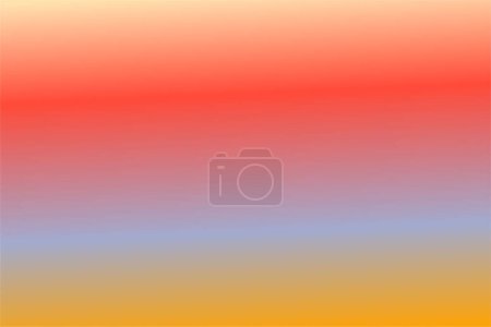 Illustration for Colorful gradient background Peach, Cinnabar, Serenity, Amber - Royalty Free Image