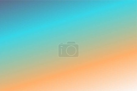 Téléchargez les illustrations : Crème Tangerine Turquoise Bleu Gris fond abstrait. Papier peint coloré, illustration vectorielle - en licence libre de droit