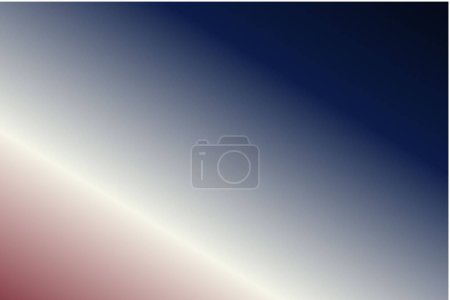 Illustration for Blurred wallpaper. Gradient of blue and beige colors with transition effect - Royalty Free Image