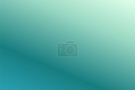 Illustration for Mint, Spearmint, Teal and Green Teal abstract background. Colorful wallpaper, vector illustration - Royalty Free Image