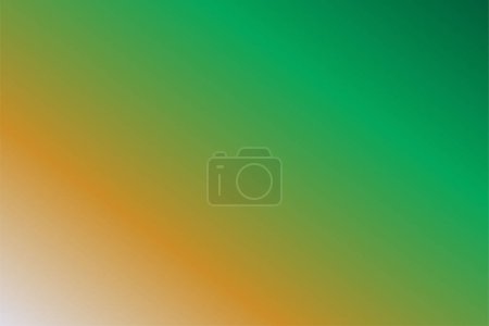 Illustration for Forest Green Emerald Green Desert Sun Ivory abstract background. Colorful wallpaper, vector illustration - Royalty Free Image