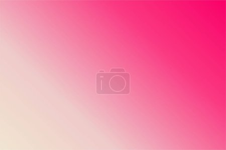 Illustration for Abstract gradient Cream Rose Quartz Fuchsia Red background - Royalty Free Image