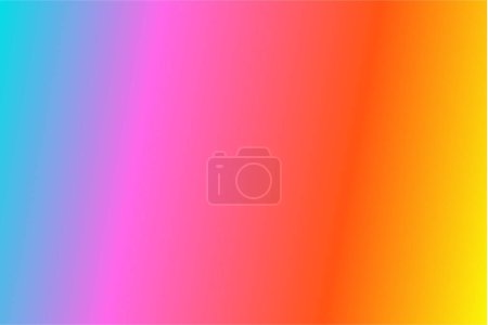 Ilustración de Teal Hot Pink, fondo abstracto rojo, naranja y oro, ilustración vectorial - Imagen libre de derechos