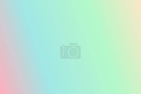 Illustration for Yellow, Mint, Tiffany, Blue and Hot Pink abstract background. Colorful wallpaper, vector illustration - Royalty Free Image