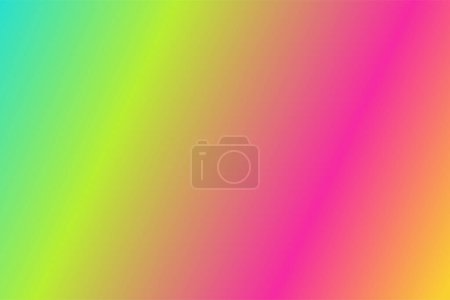Illustration for Abstract background with colorful rainbow gradient - Royalty Free Image
