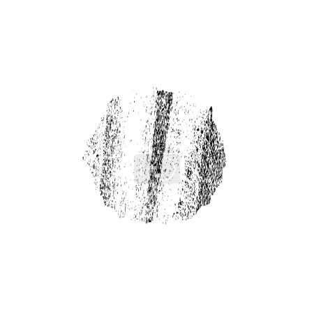 Illustration for Abstract black and white monochrome texture background - Royalty Free Image