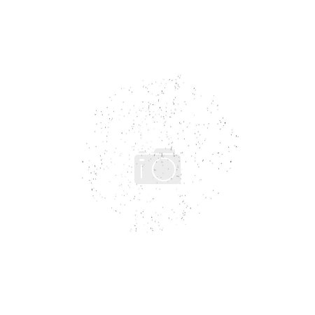 Illustration for White background of dots and dots. abstract dotted dots. vector illustration. - Royalty Free Image