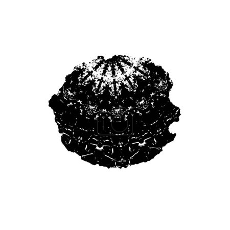 Ilustración de Grunge apenado sello de goma vector ilustración. eps 1 0 - Imagen libre de derechos