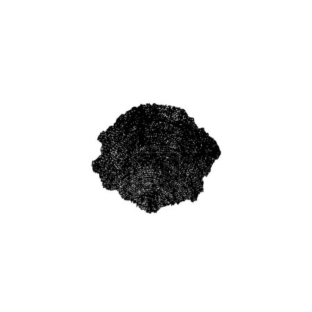 Illustration for Vector black brush stroke. black and white - Royalty Free Image