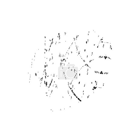 Illustration for Abstract black and white grunge creative background - Royalty Free Image