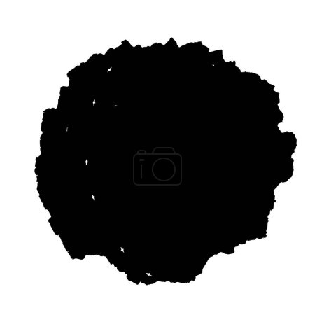 Ilustración de Dibujo decorativo geométrico blanco y negro - Imagen libre de derechos