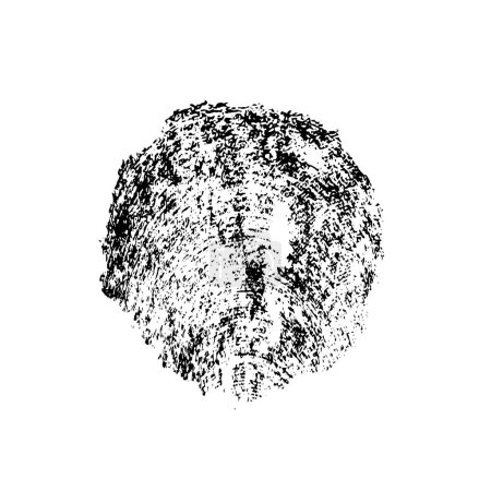 Illustration for Grunge spot design element on white background, vector illustration - Royalty Free Image