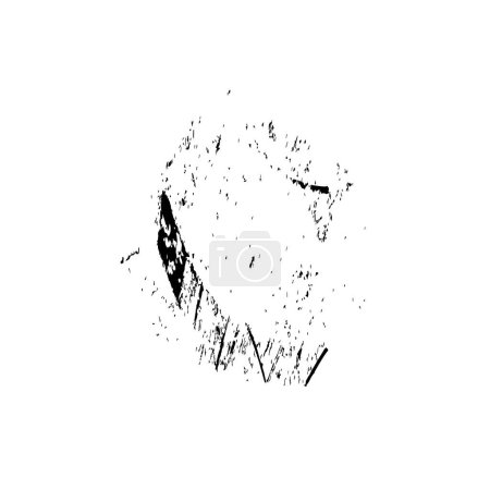 Ilustración de Fondo abstracto. textura monocromática. blanco y negro - Imagen libre de derechos