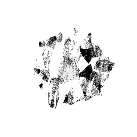 Ilustración de Fondo abstracto. Textura monocromática. Fondo texturizado en blanco y negro - Imagen libre de derechos