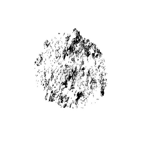 Ilustración de Fondo grunge blanco y negro, superficie abstracta. ilustración vectorial - Imagen libre de derechos