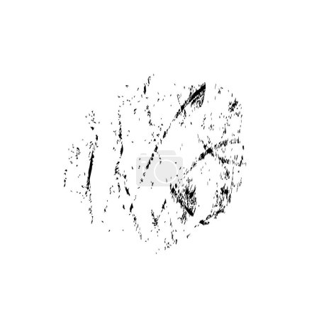 Illustration for Brush stroke, black and white creative element - Royalty Free Image