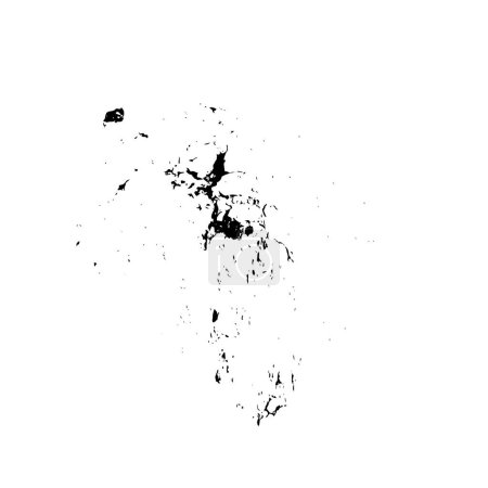 Illustration for Abstract grunge ink stain on white background - Royalty Free Image