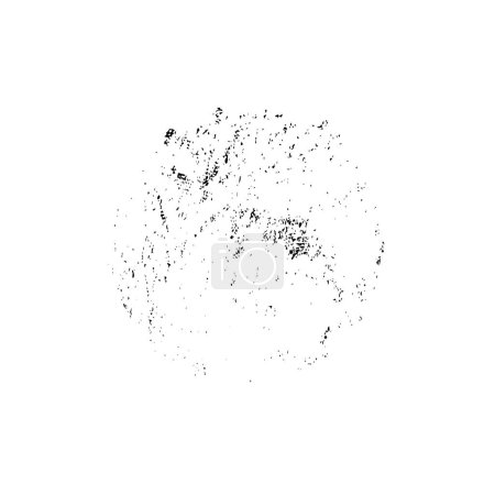 Ilustración de Fondo grunge blanco y negro, superficie abstracta. ilustración vectorial - Imagen libre de derechos
