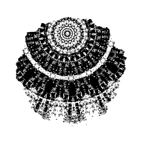 Foto de Patrón texturizado en blanco y negro, fondo abstracto - Imagen libre de derechos