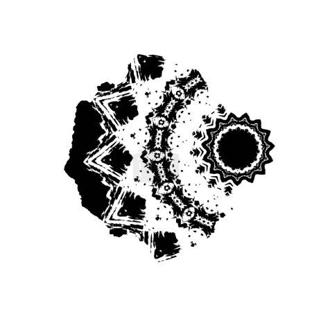 Ilustración de Textura de fondo grunge blanco y negro - Imagen libre de derechos