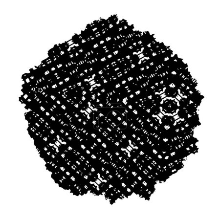 Ilustración de Color gráfico negro parches pinceladas efecto fondo diseños elemento - Imagen libre de derechos