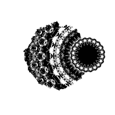 Illustration for Gears with cogs on white background - Royalty Free Image