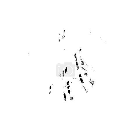 Ilustración de Negro blanco texturizado fondo, espacio abstracto - Imagen libre de derechos