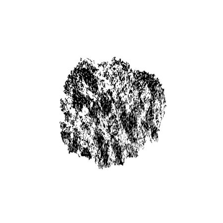 Ilustración de Grunge vector textura en blanco y negro - Imagen libre de derechos