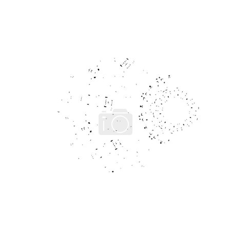 Illustration for Abstract creative background, black and white texture - Royalty Free Image