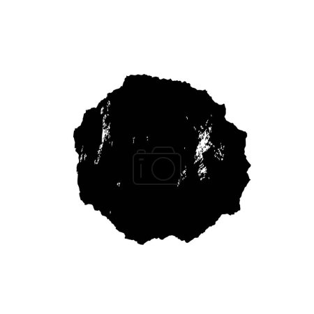 Illustration for Distressed background in black and white texture with scratches and spots. abstract vector illustration. - Royalty Free Image
