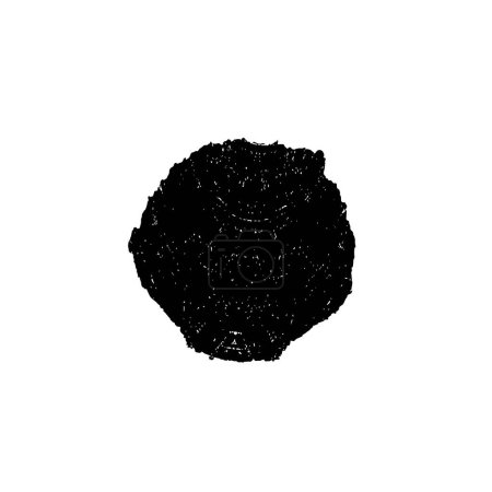 Illustration for Abstract  black  element on white background. vector illustration. - Royalty Free Image