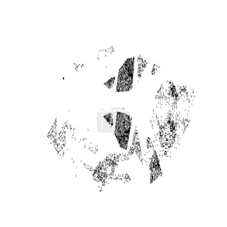 Ilustración de Elemento decorativo negro abstracto sobre fondo blanco. ilustración vectorial. - Imagen libre de derechos