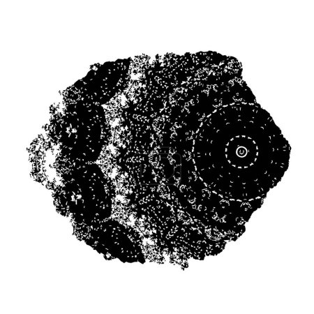 Ilustración de Elemento abstracto sobre fondo blanco. ilustración vectorial - Imagen libre de derechos