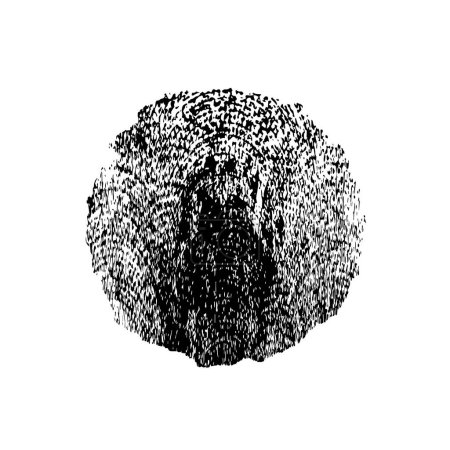 Ilustración de Fondo monocromo abstracto. Ilustración vectorial en blanco y negro - Imagen libre de derechos