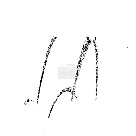 Illustration for Paint brush texture sketch design - Royalty Free Image