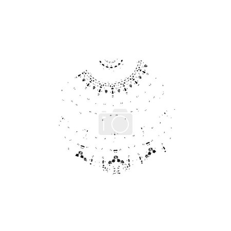 Ilustración de Grunge textura superpuesta. Textura de angustia vectorial. - Imagen libre de derechos