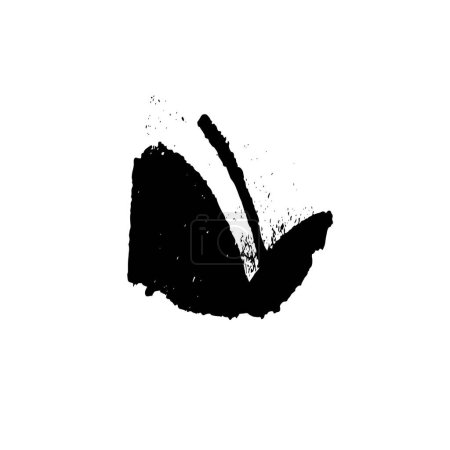 Illustration for Grunge brush stroke. vector illustration - Royalty Free Image
