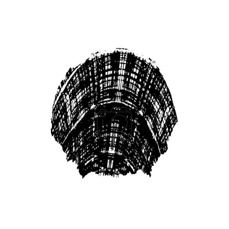 Ilustración de Fondo de textura en blanco y negro con manchas, arañazos y líneas. ilustración vector abstracto. - Imagen libre de derechos