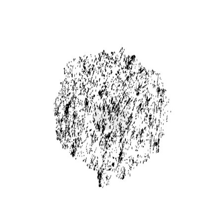 Illustration for Black and white texture background with spots, scratches and lines. abstract vector illustration. - Royalty Free Image